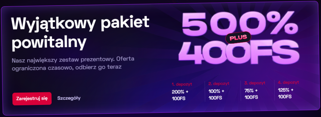 Ybets Casino bonus powitalny